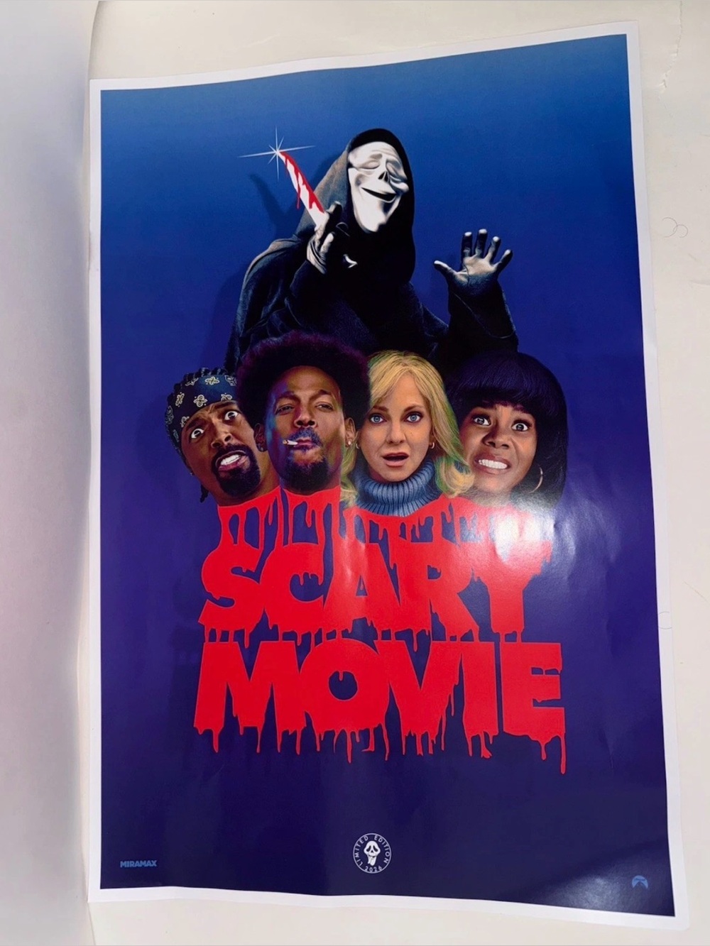 Scary Movie 6- Movie Theater- 12 X 18 Limited Edition PROMO Poster-GHOST FACE